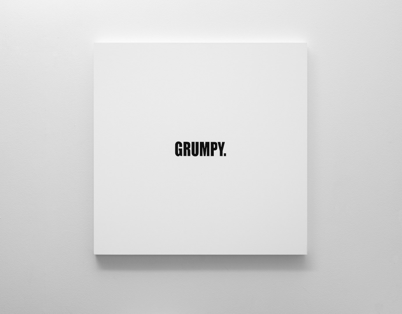 GRUMPY. | OIL ON CANVAS | 1m x 1m