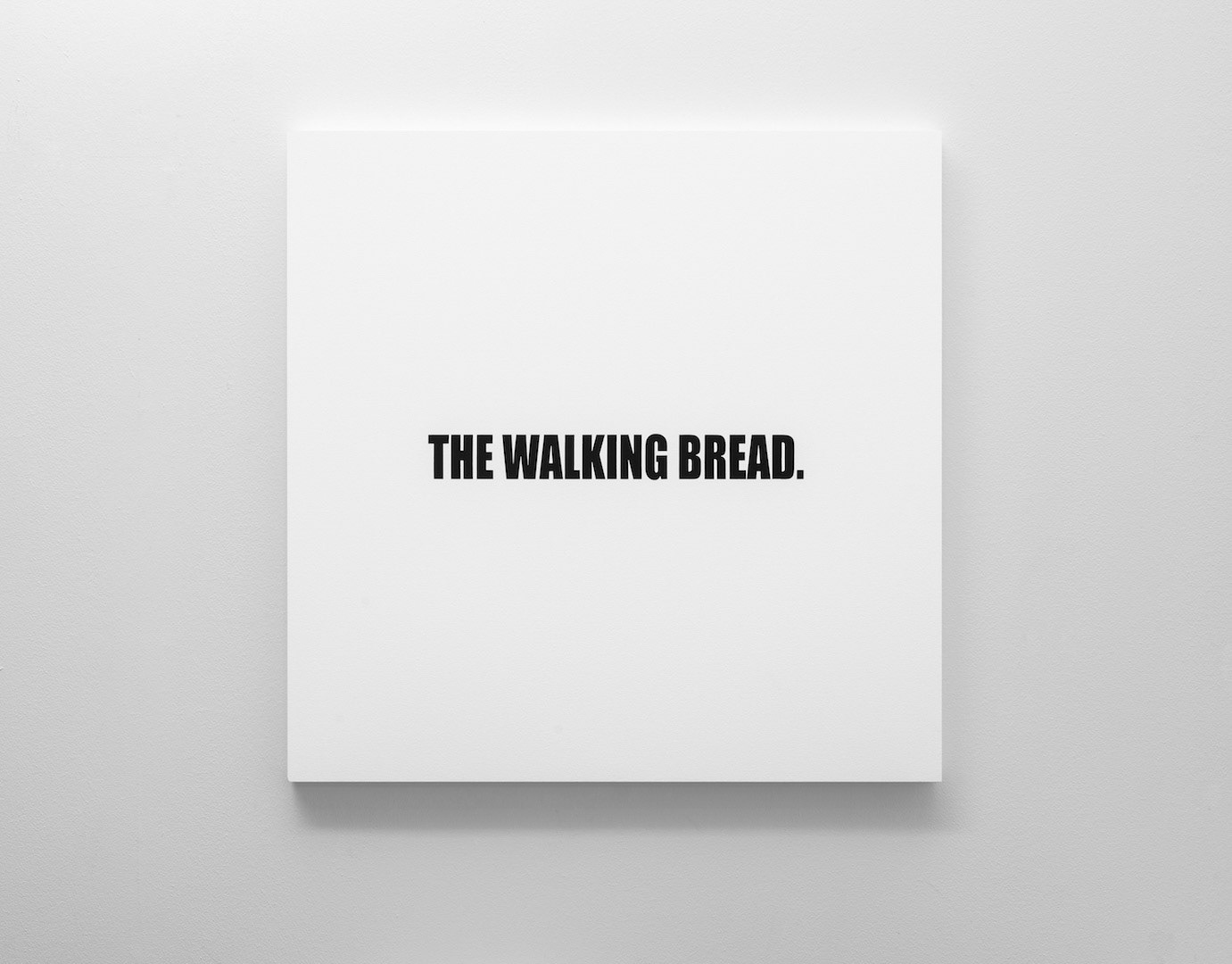 THE WALKING BREAD. | OIL ON CANVAS | 1m x 1m