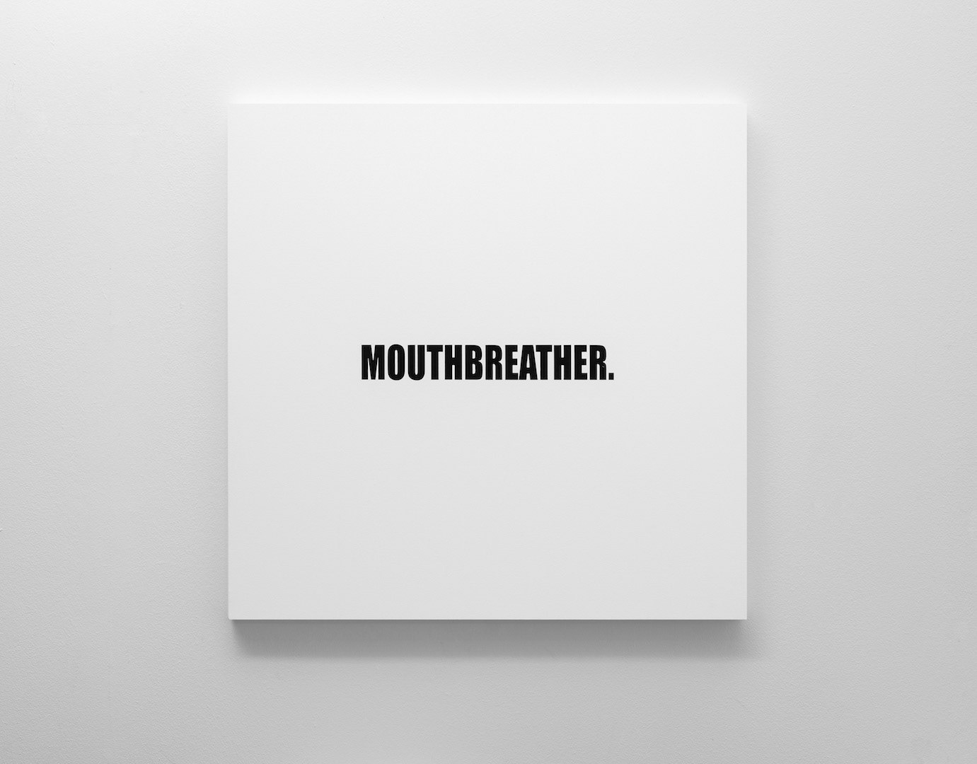 MOUTHBREATHER. | OIL ON CANVAS | 1m x 1m