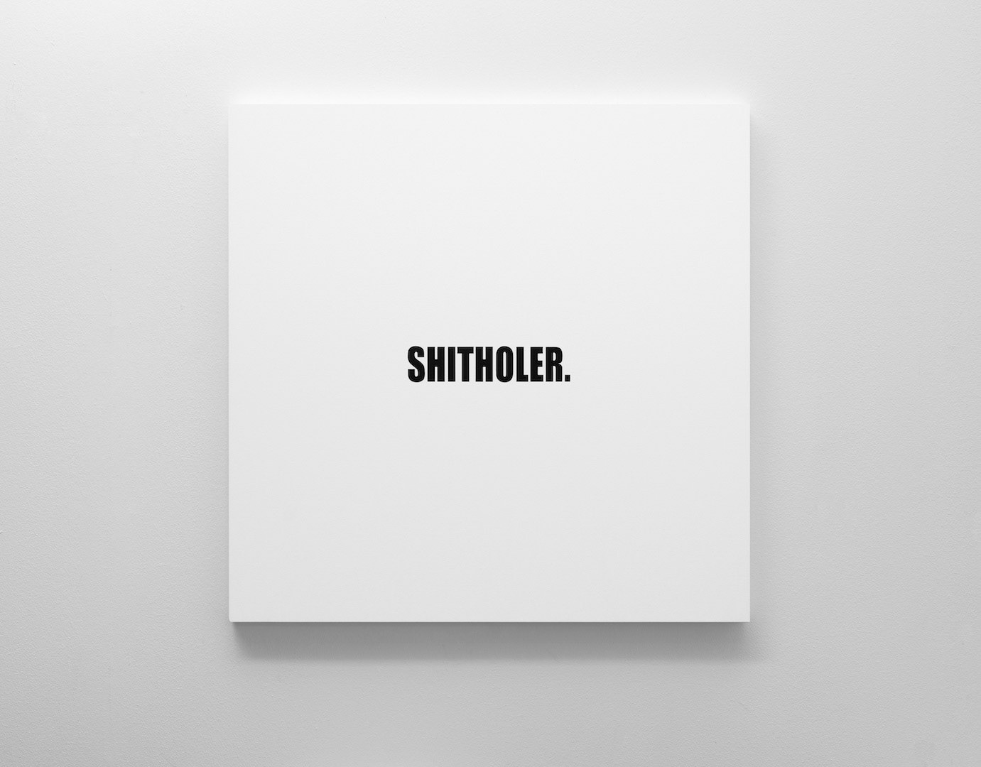 SHITHOLER. | OIL ON CANVAS | 1m x 1m