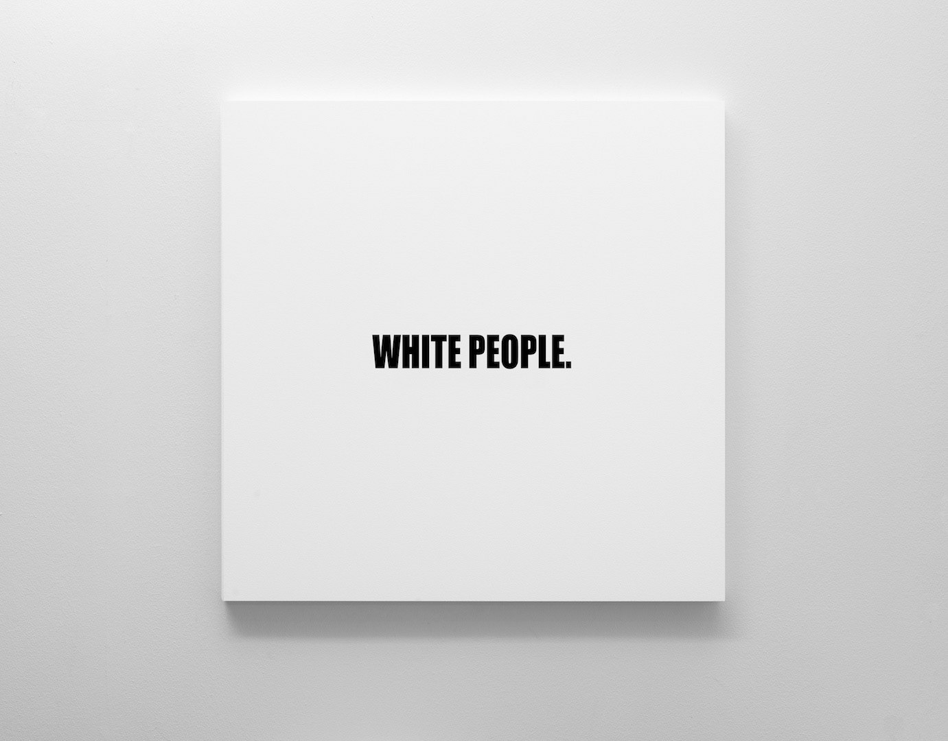 WHITE PEOPLE. | OIL ON CANVAS | 1m x 1m