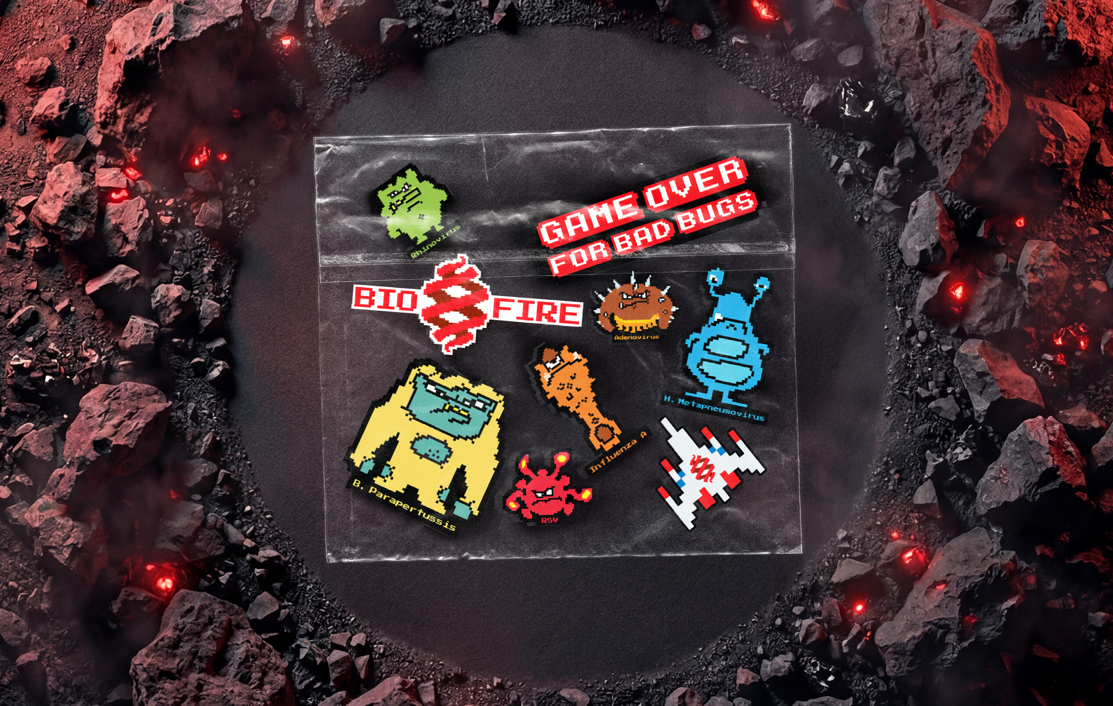 Game Over Prize Sticker Pack