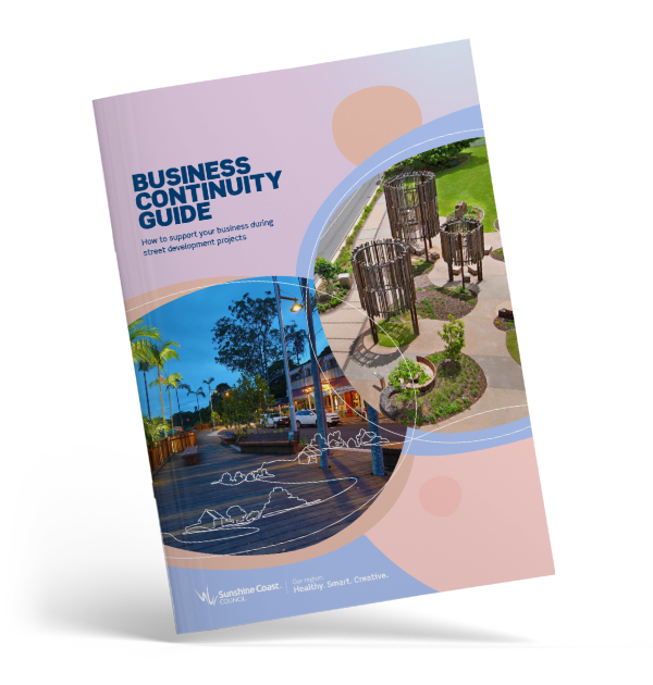 Business Continuity Guide design layout cover
