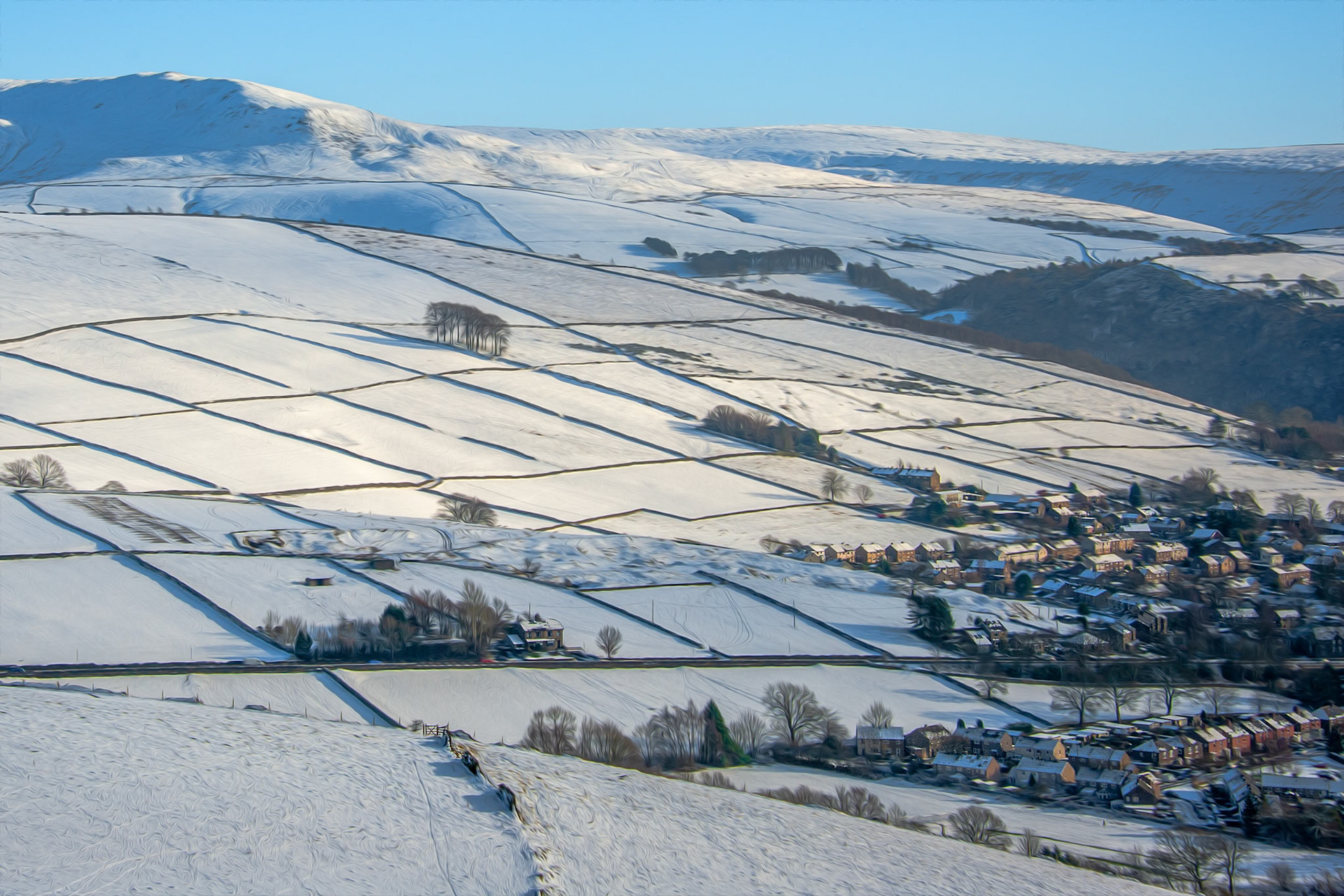 Hayfield from Lantern Pike