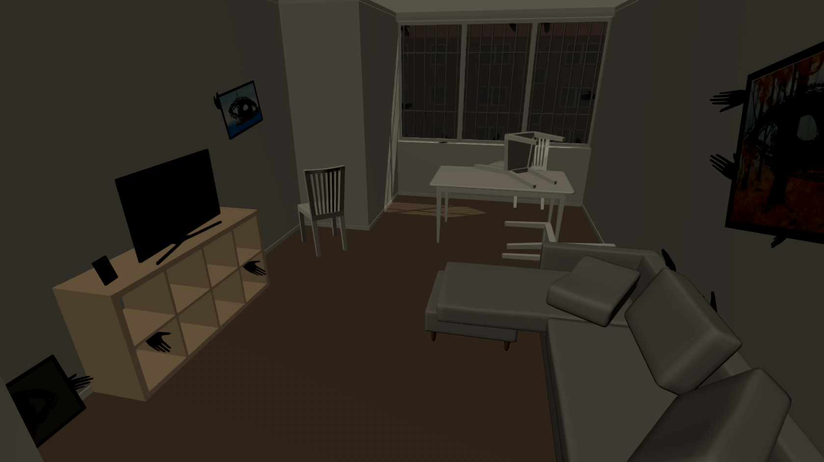 The living room (late game)