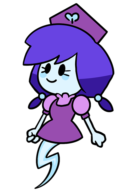An updated design of the previous character.