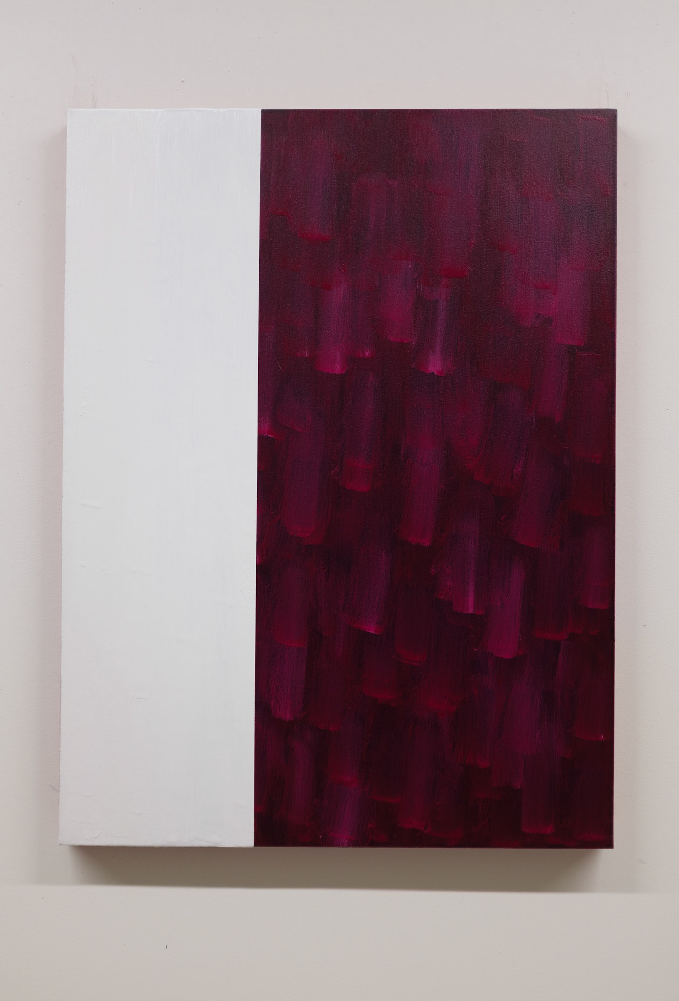 "River" (Evening). 2022/23. Oil on canvas. 40”x 30”.