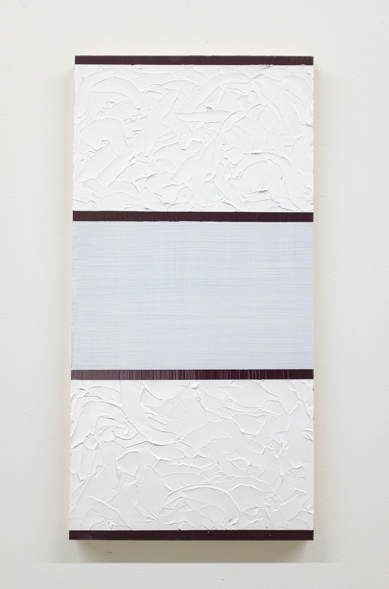 “Presence". 2024. Oil on Panel.  24"x12".