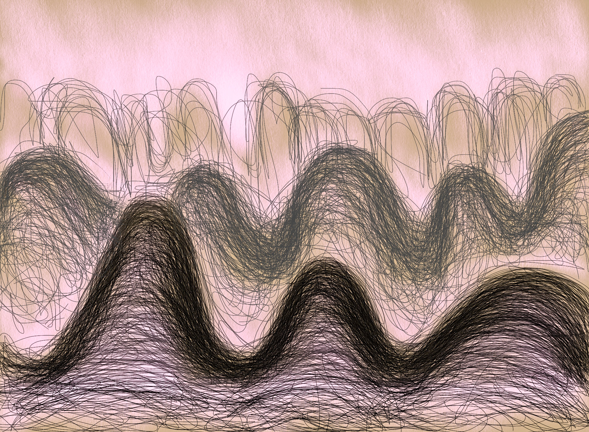 Sun Leaving Bosom Mountains.