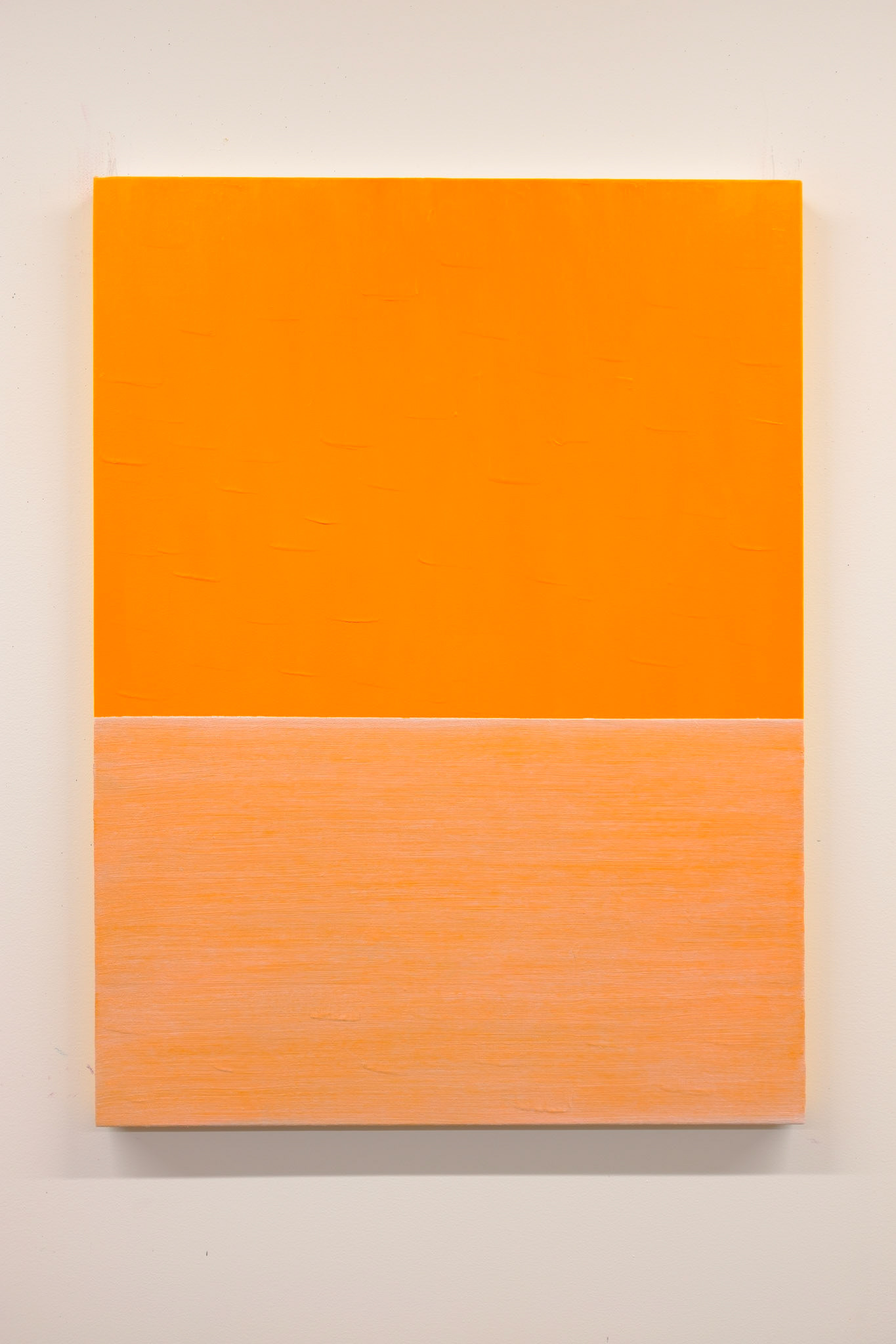 "Song in Orange and Silk".  Oil on Canvas. 40"x 30". 2024.