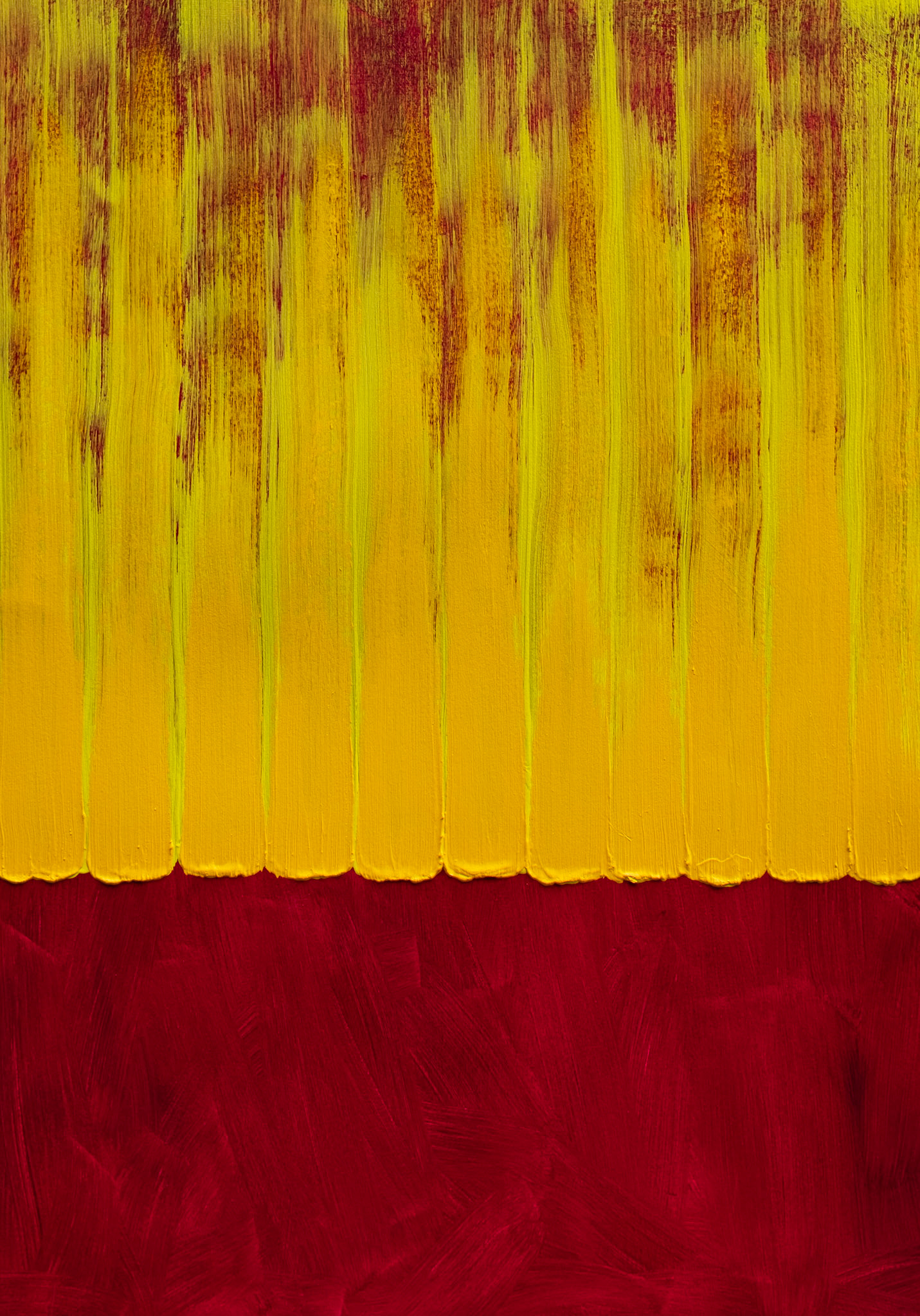 "Birds singing summer". 2019. Oil on Arches oil paper. 30"x 22".