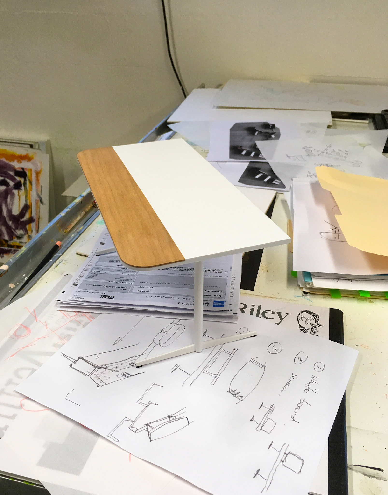 Study for a desk. 2017.