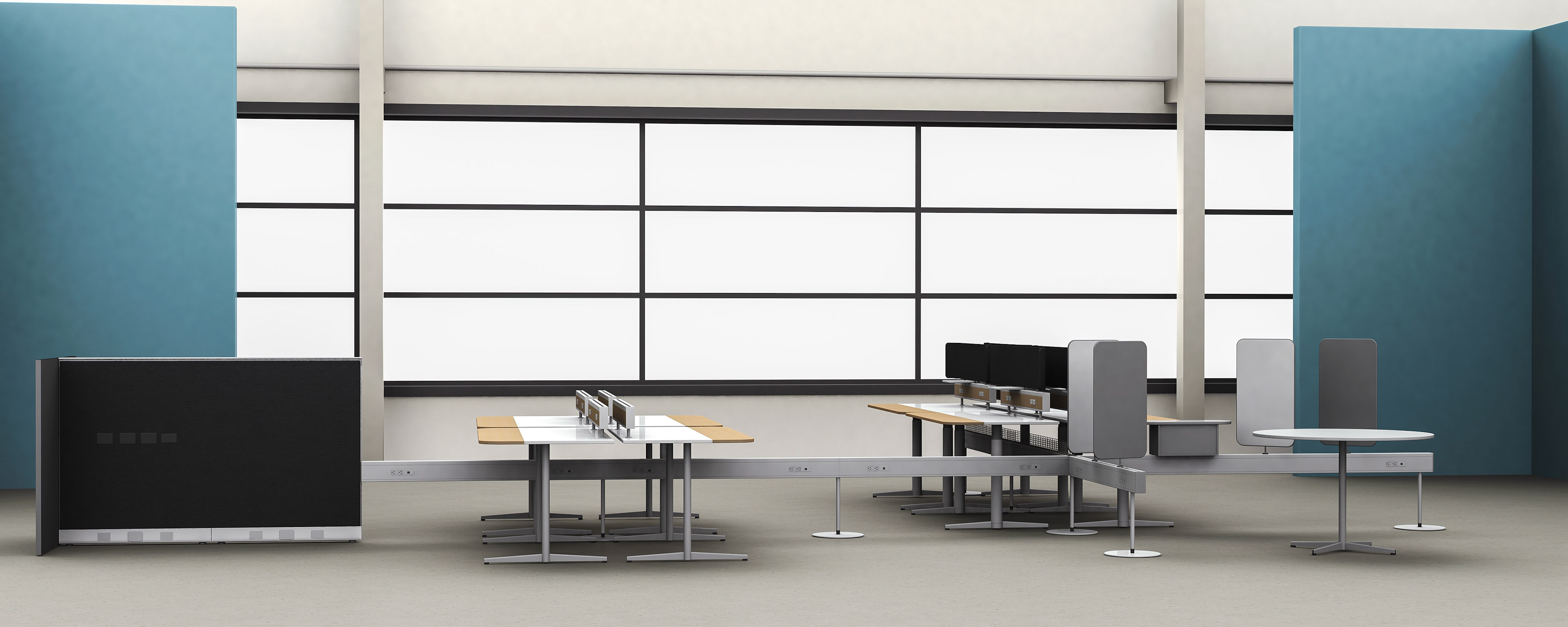 Study for a future office environment. 2017.