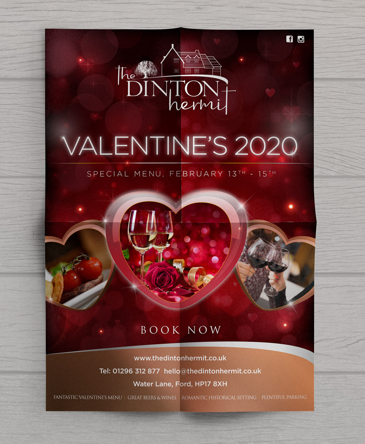 The Dinton Hermit Poster Design