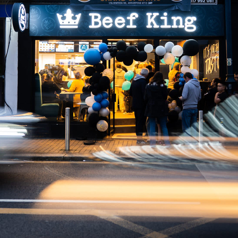 Burger Restaurant Signage Design