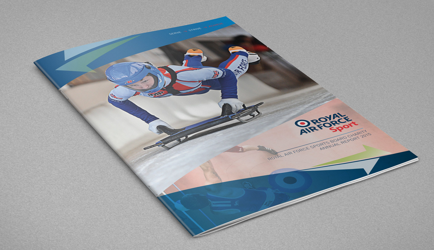 RAF Sports Federation – Annual Review Design