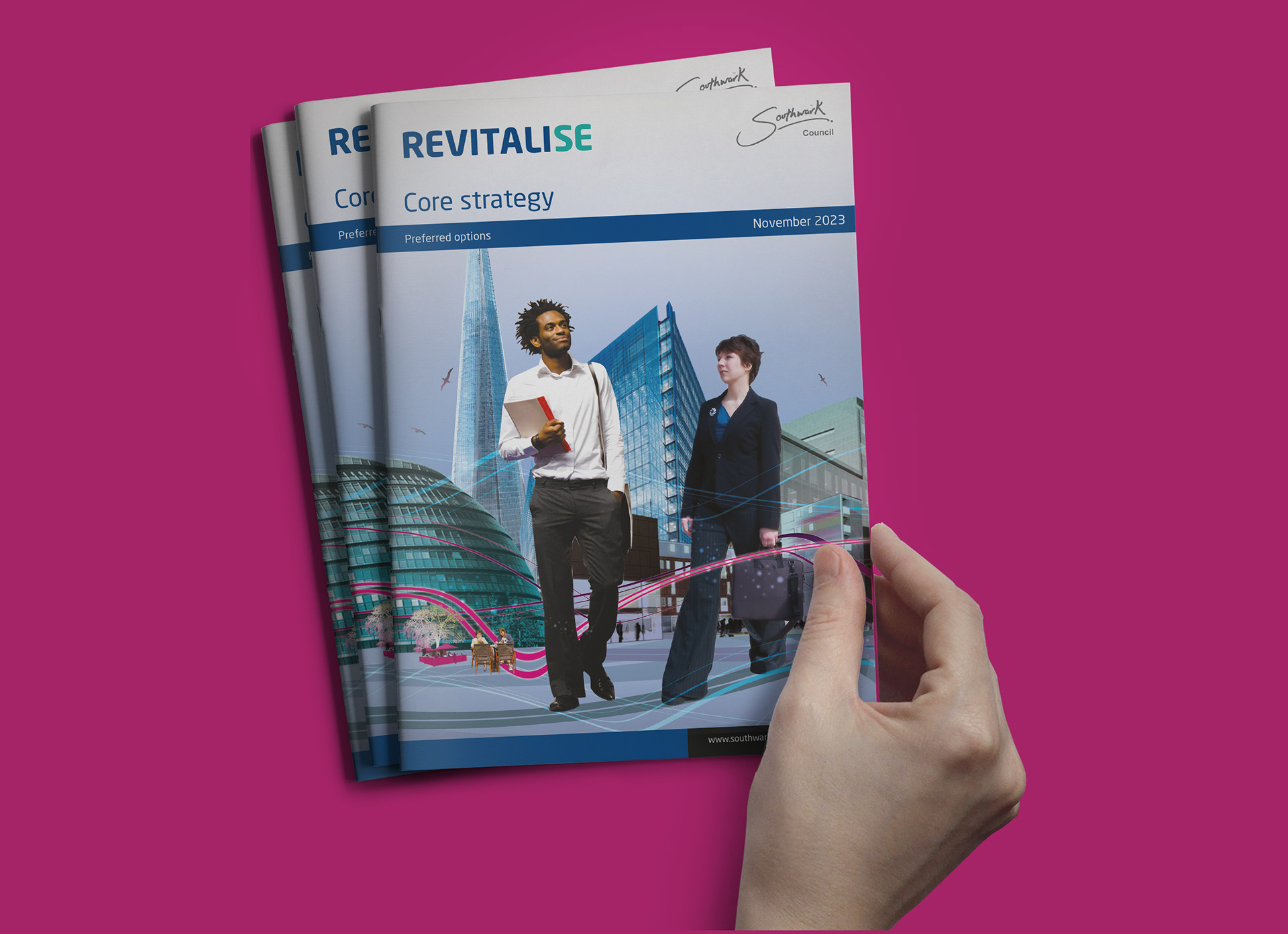 Southwark Council Core Strategy Booklet Design