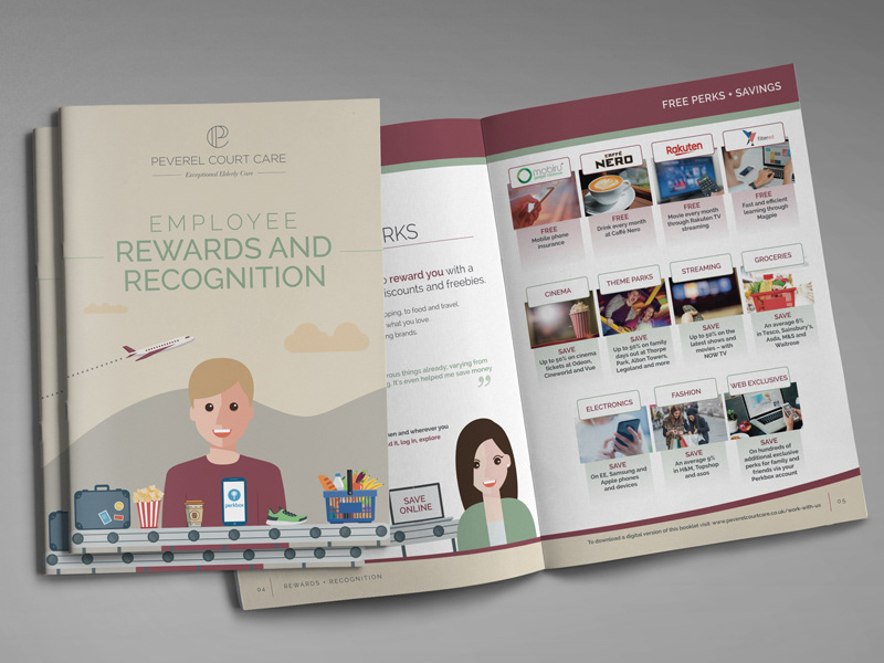 Employee Rewards Booklet Design and Print