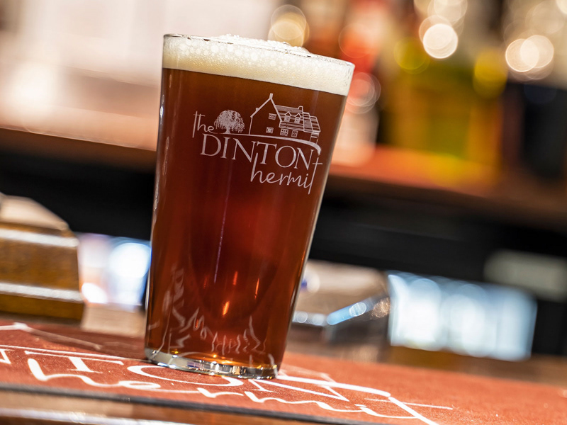 The Dinton Hermit Logo Design
