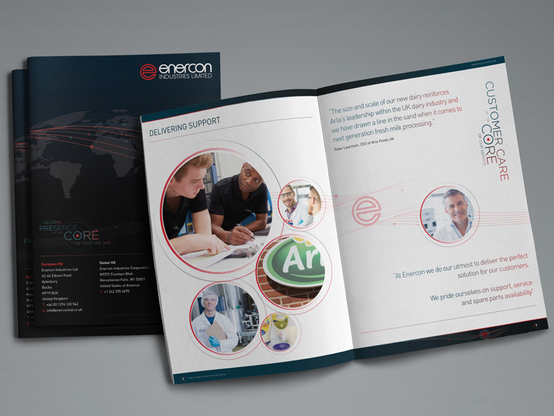 Enercon – Sales Brochure Design