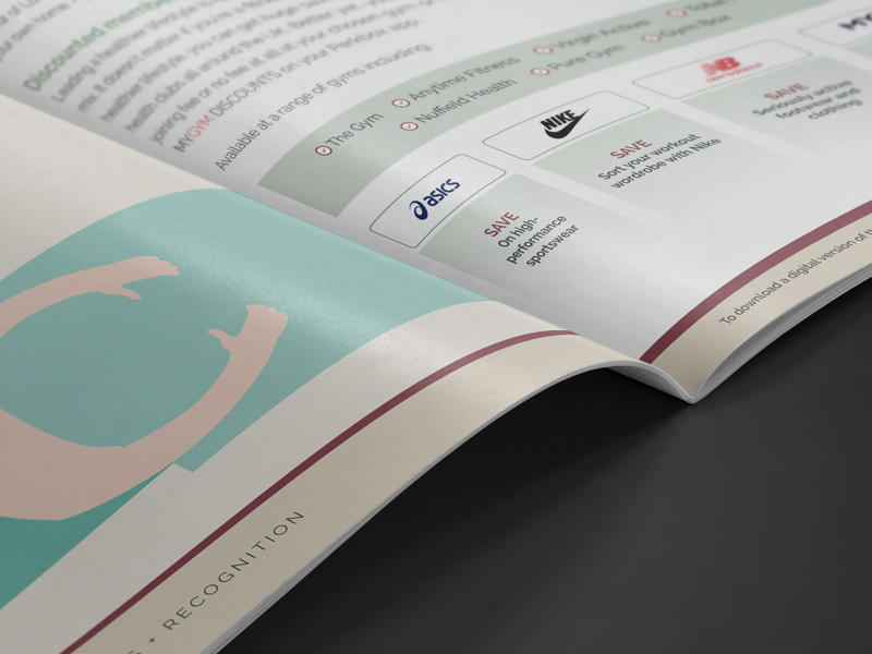 Employee Rewards Booklet Design and Print