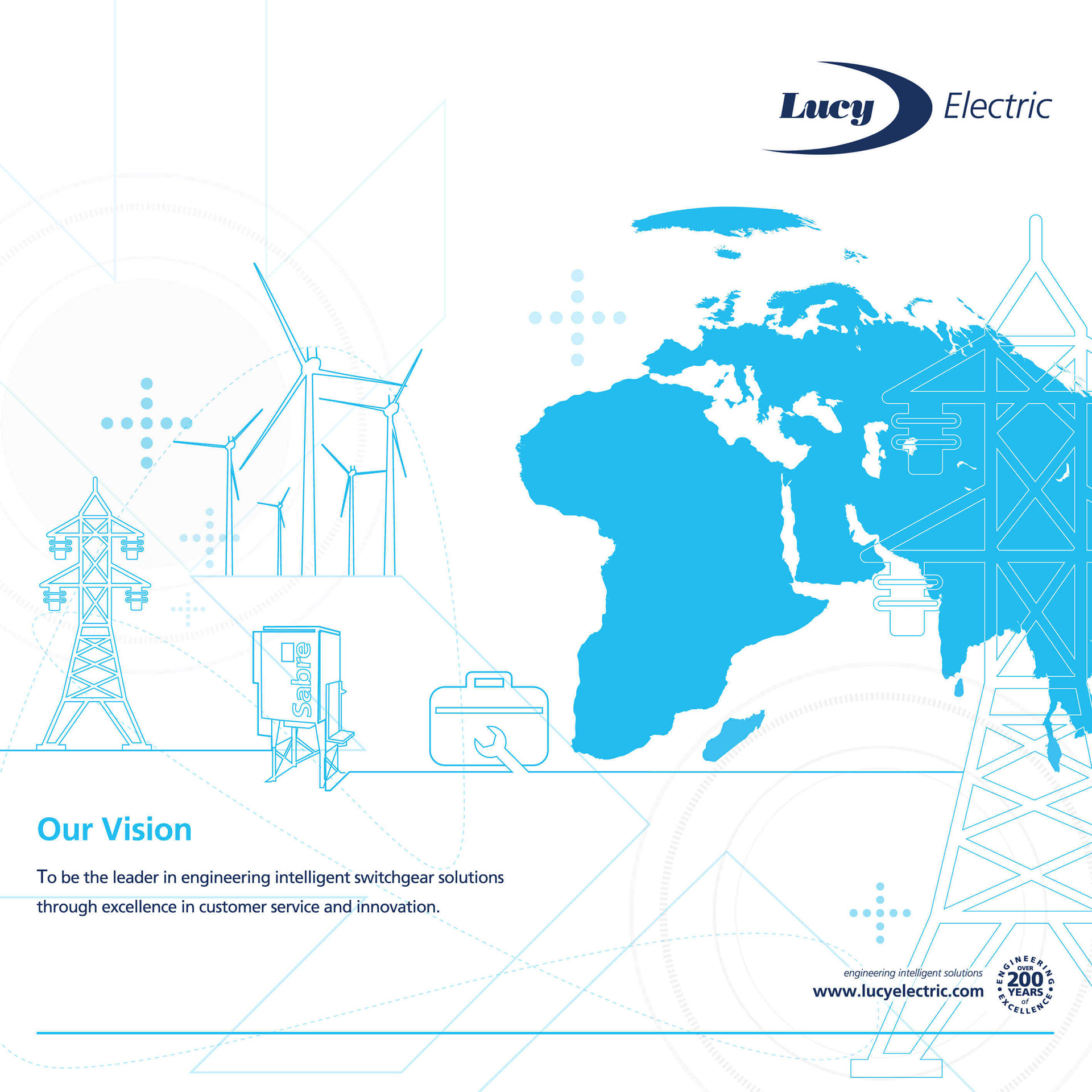 Lucy Electric - Meeting Room Graphics