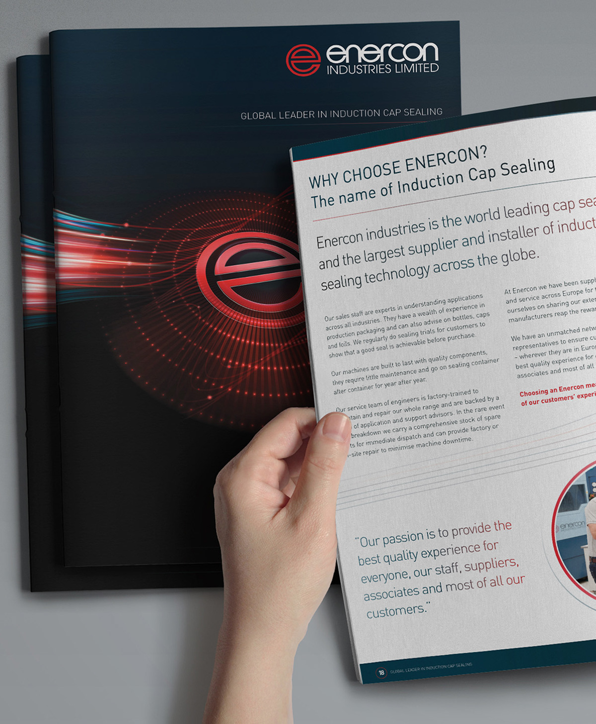 Enercon – Sales Brochure Design