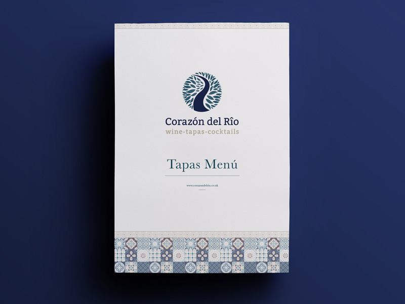 Menu Design Front Cover