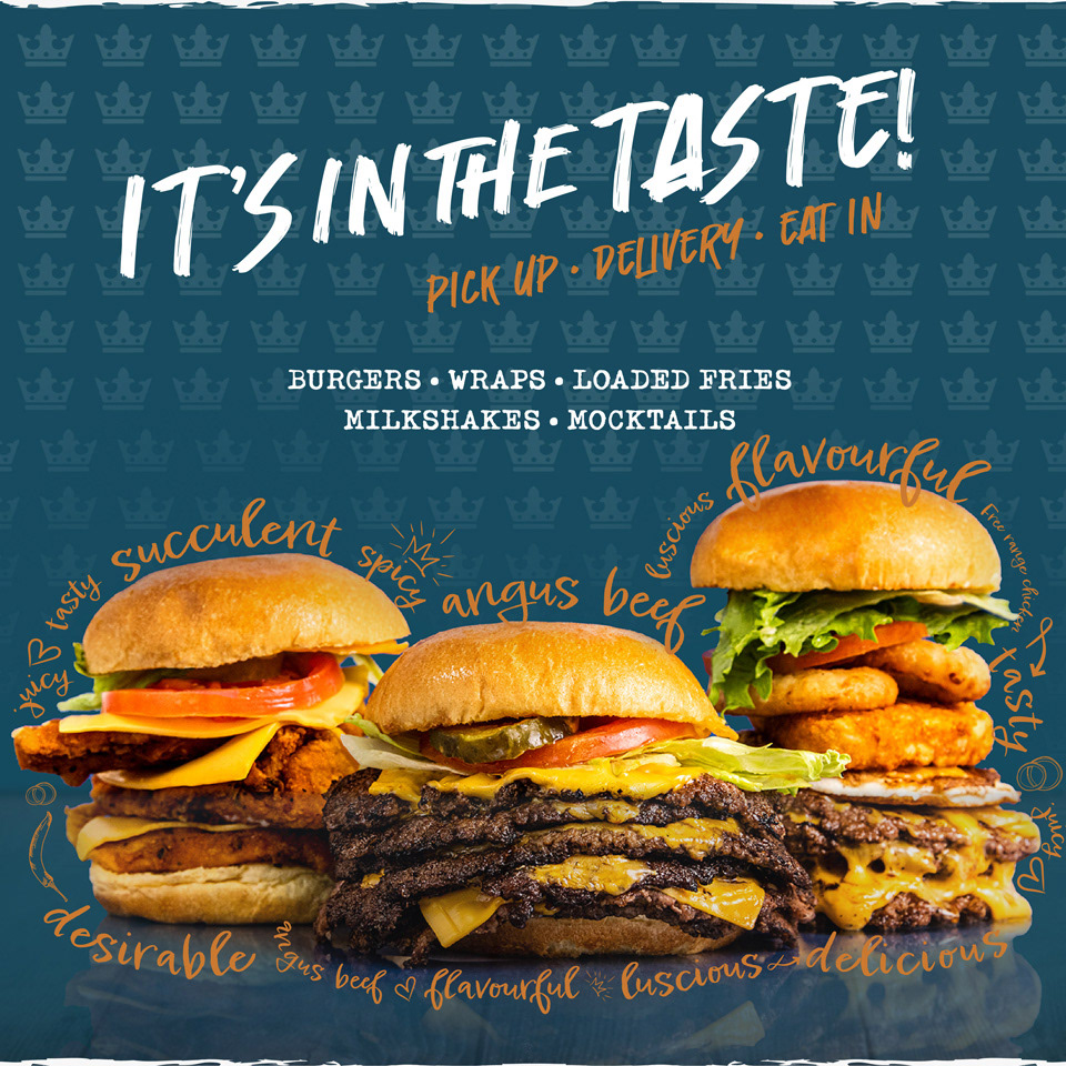 Burger Restaurant Menu Design