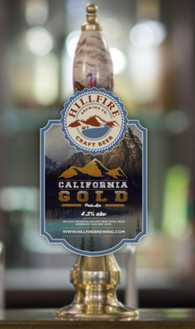 Hill Fire Brewery Tap Branding Concepts