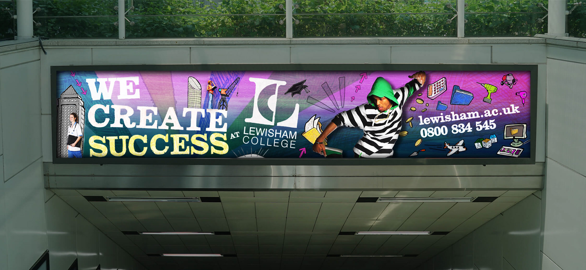 Lewisham College Student Recruitment Campaign