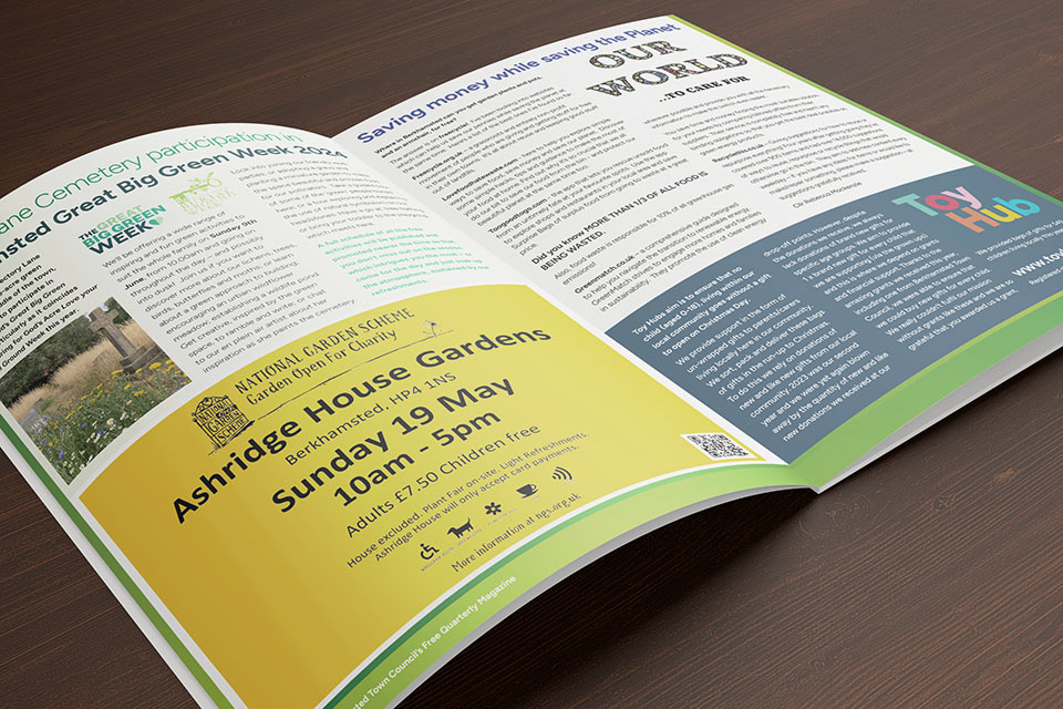 Town Council Magazine Design