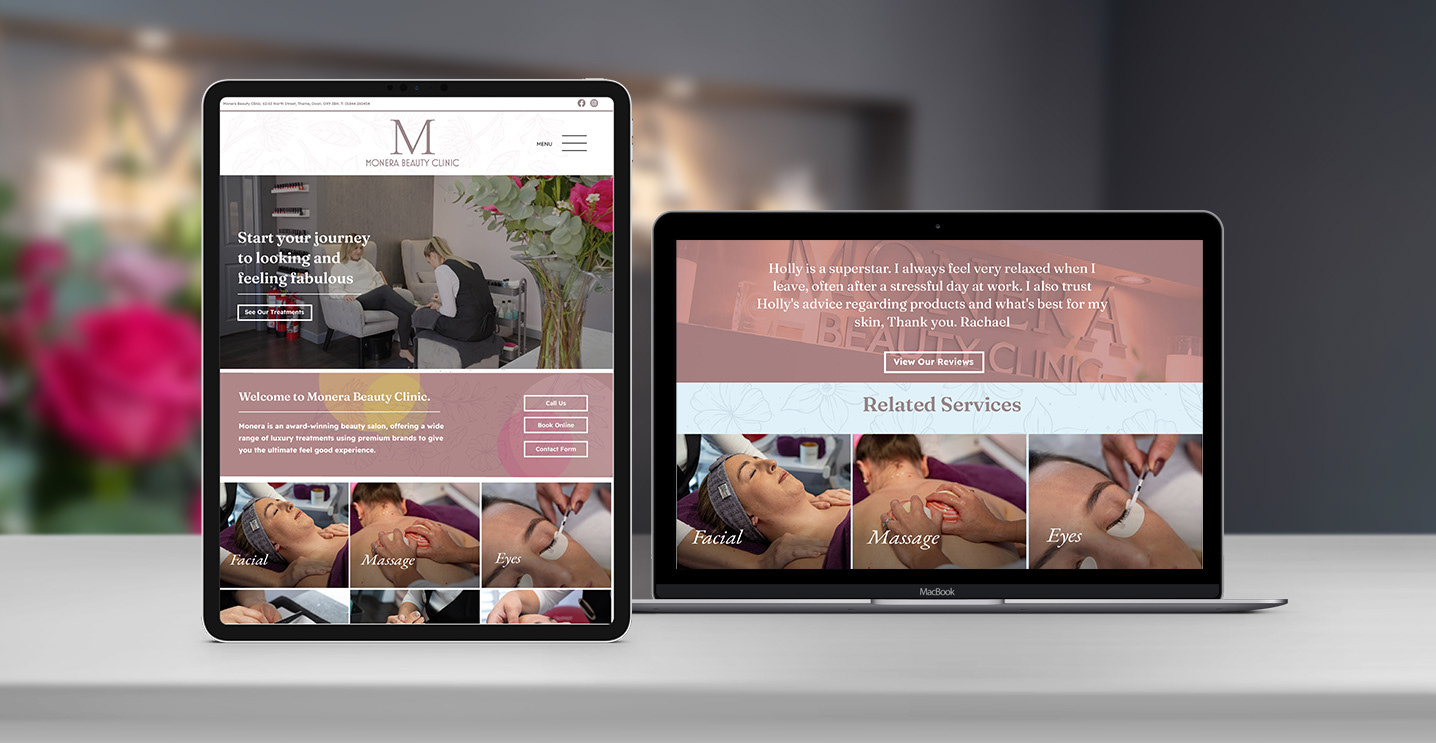 Beauty Clinic Website Design