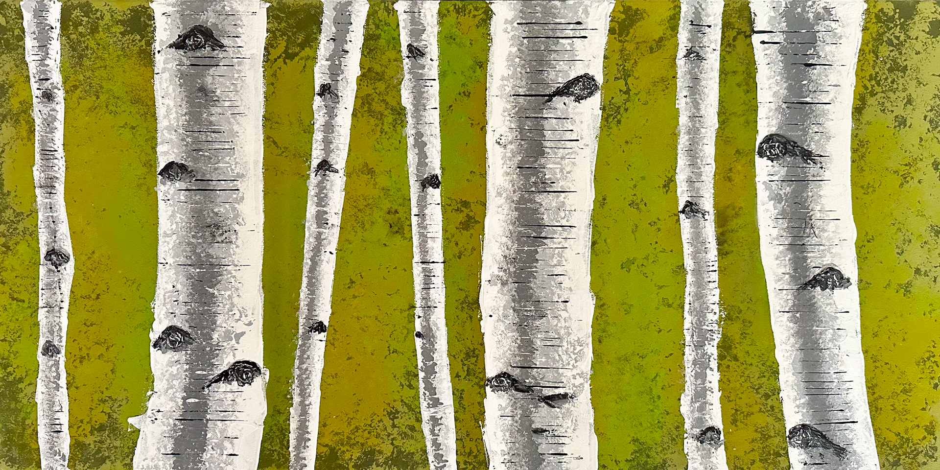 30" x 15" Acrylic on Canvas