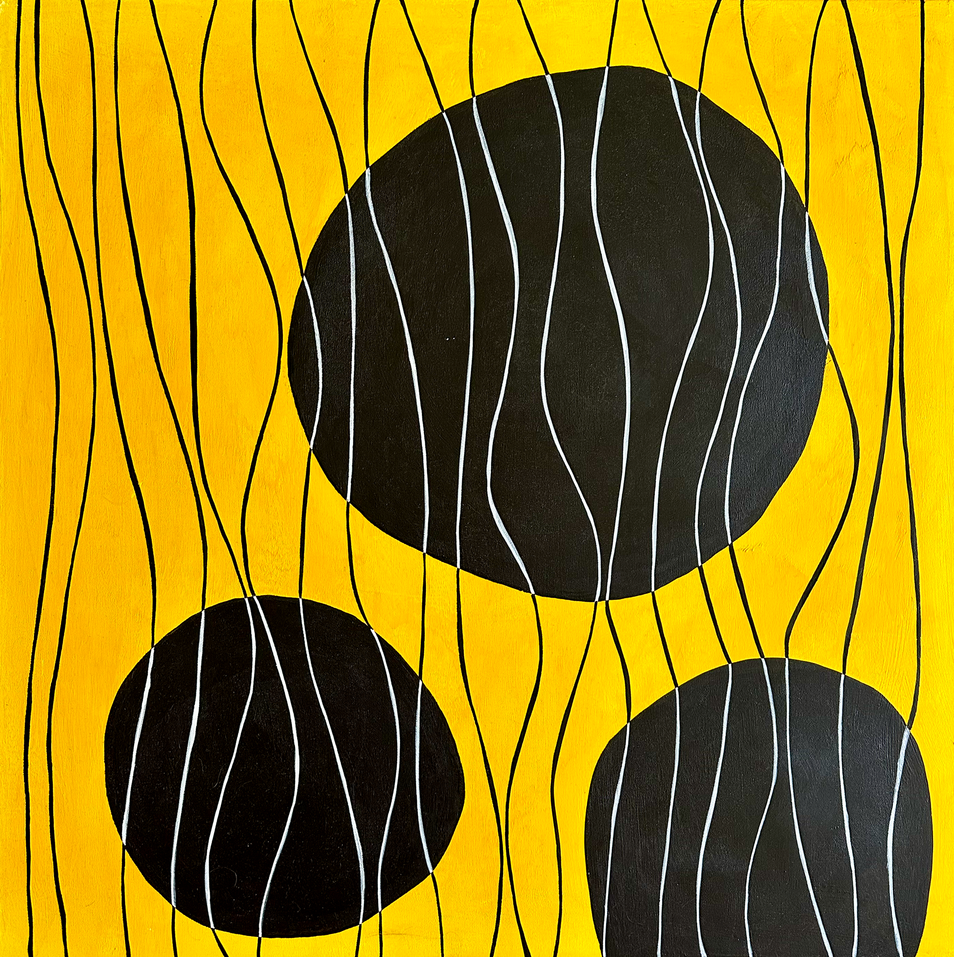30" x 30" Acrylic on Canvas