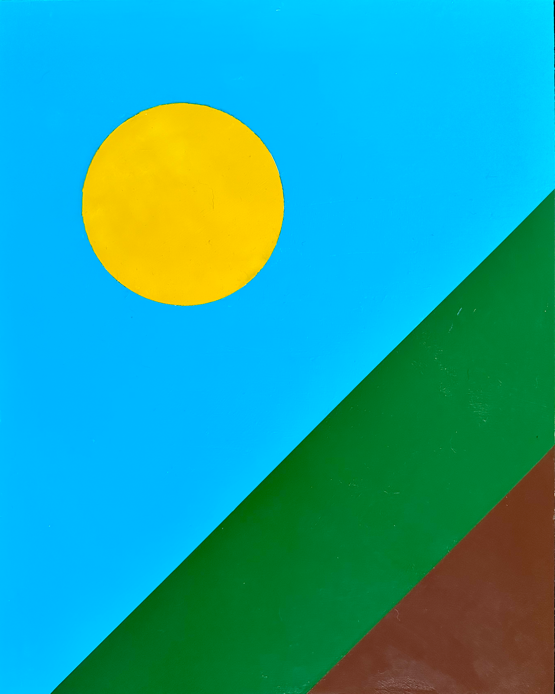 18" x 24" Acrylic on Hardboard