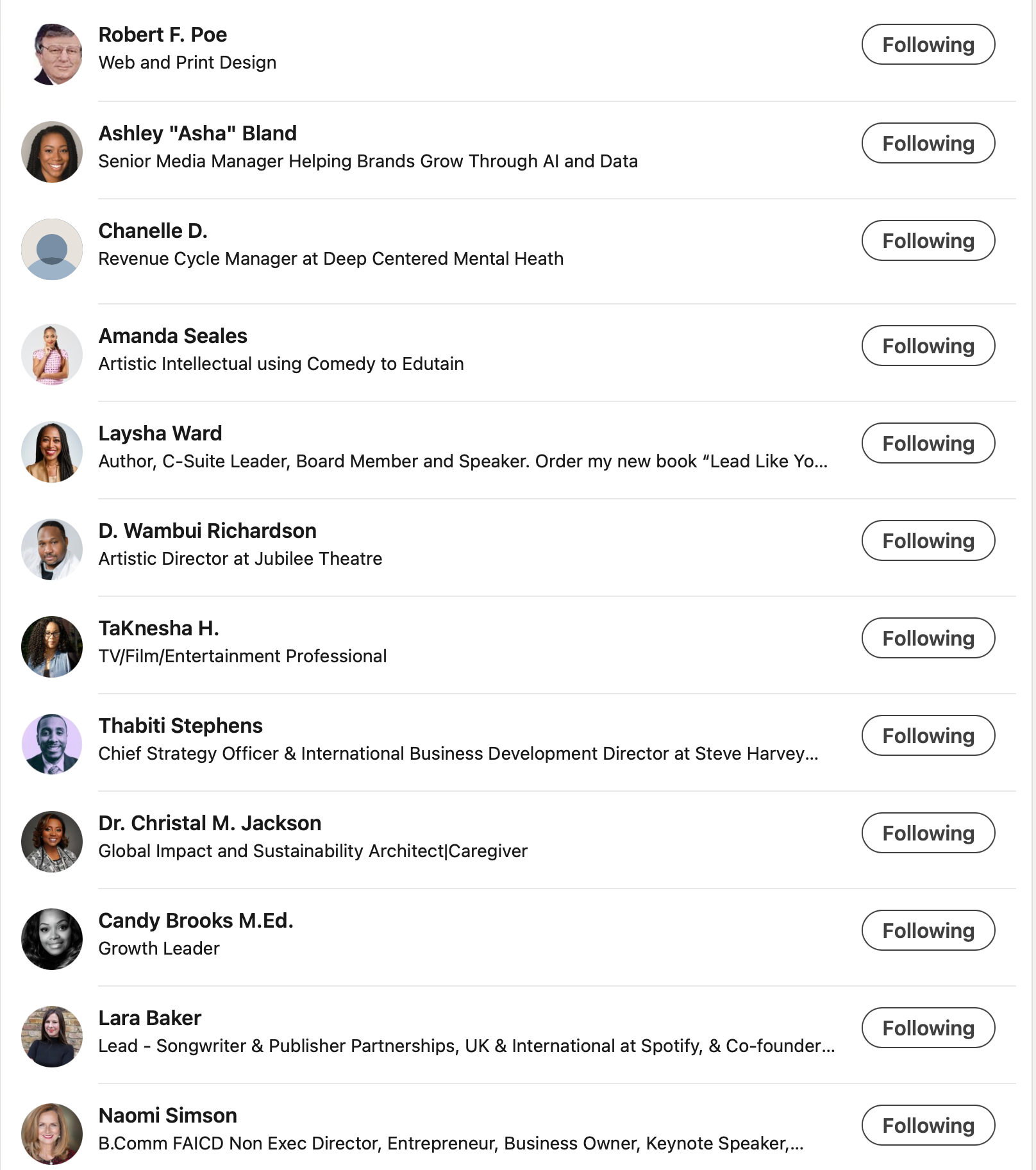 Professional Snapshot 