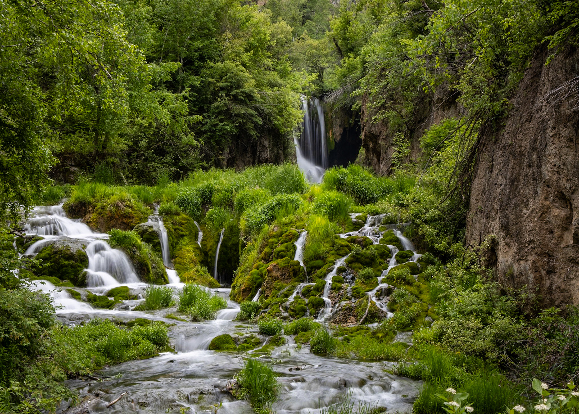 Roughlock Falls Spearfish Canyon South Dakota