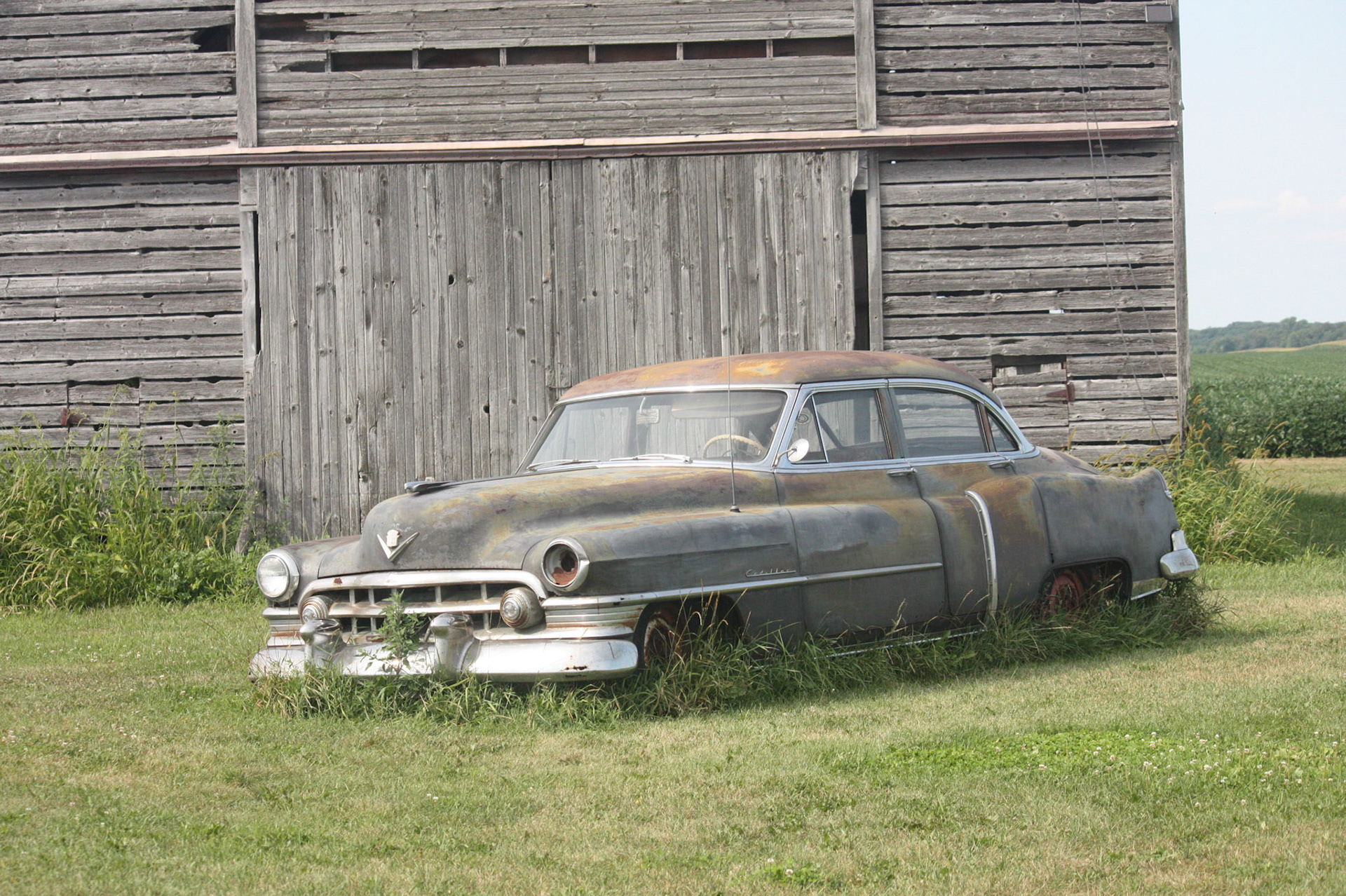 Old Rusty Cadillac