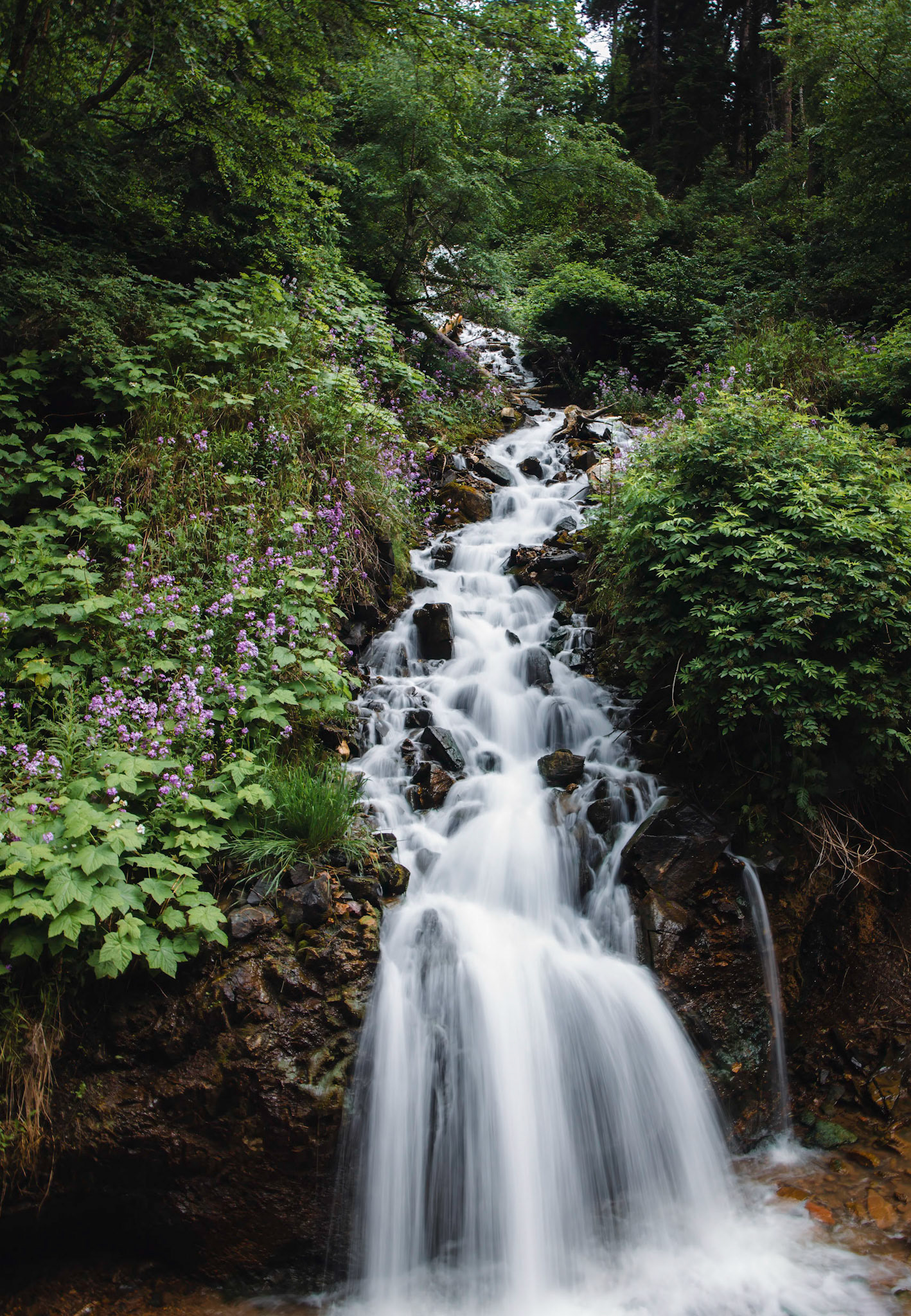 Roadside Waterfall South Dakota