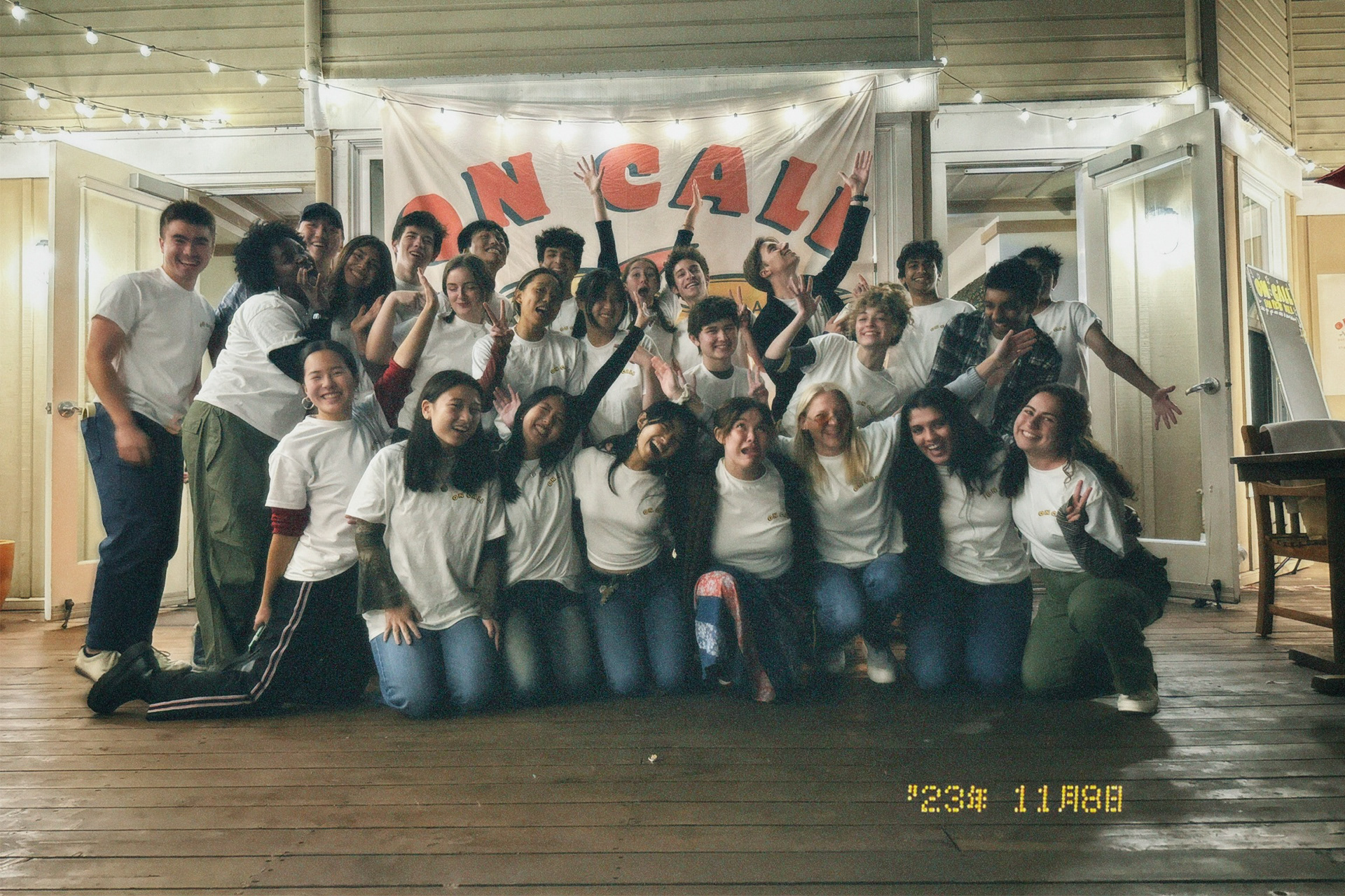Students became chefs, baristas, and cashiers for the night.