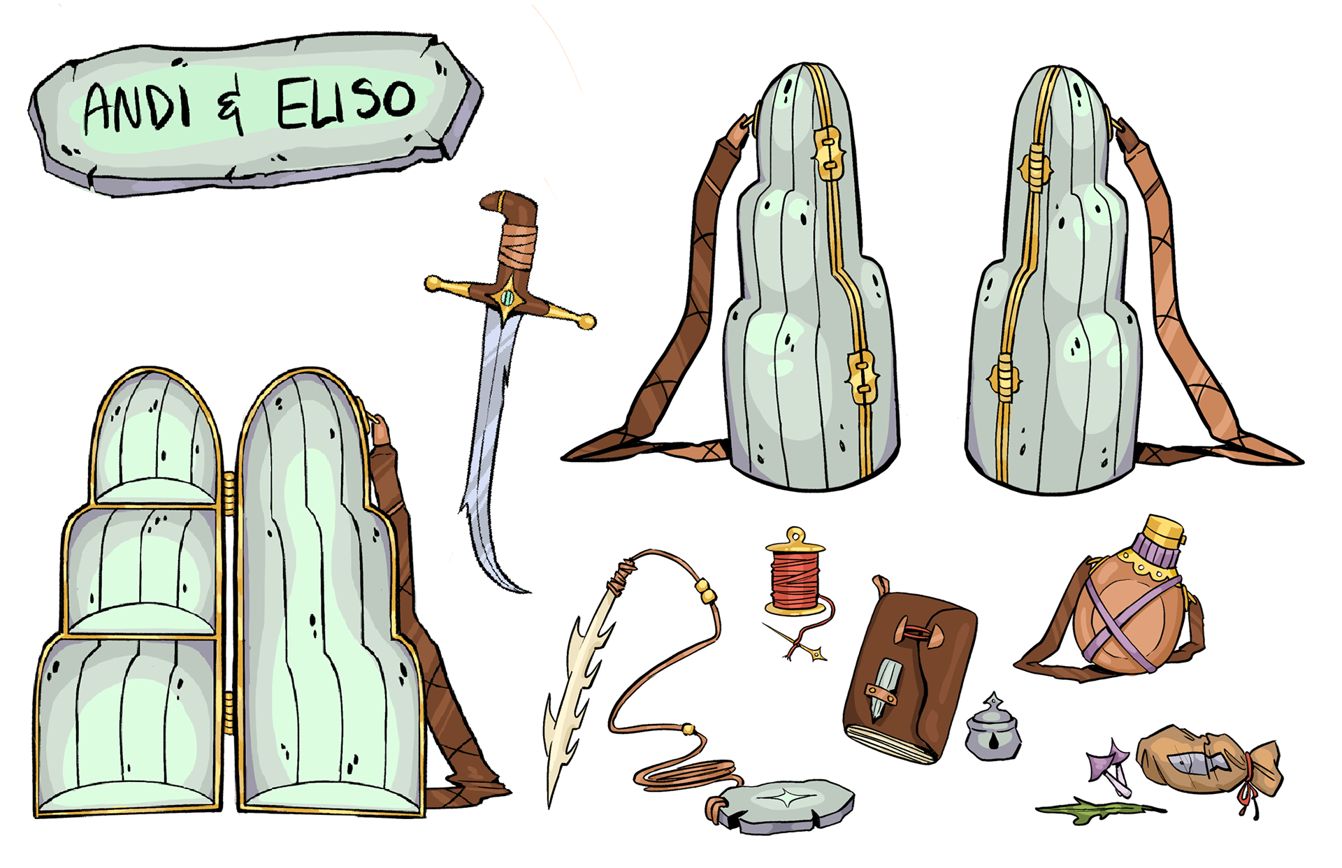 Andi + Eliso: Prop Design