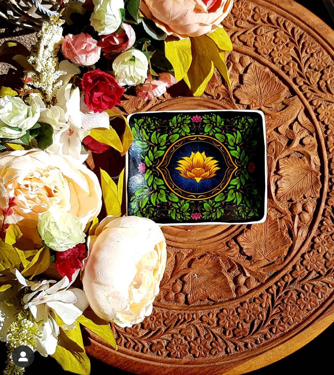 Trinket tray inspired by the Gilded Wolves books