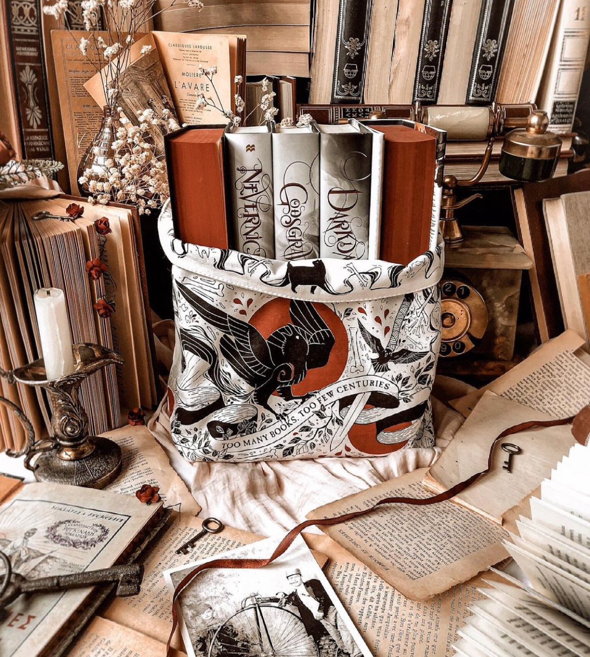 Book Organiser inspired by Nevernight by Jay Kristoff
