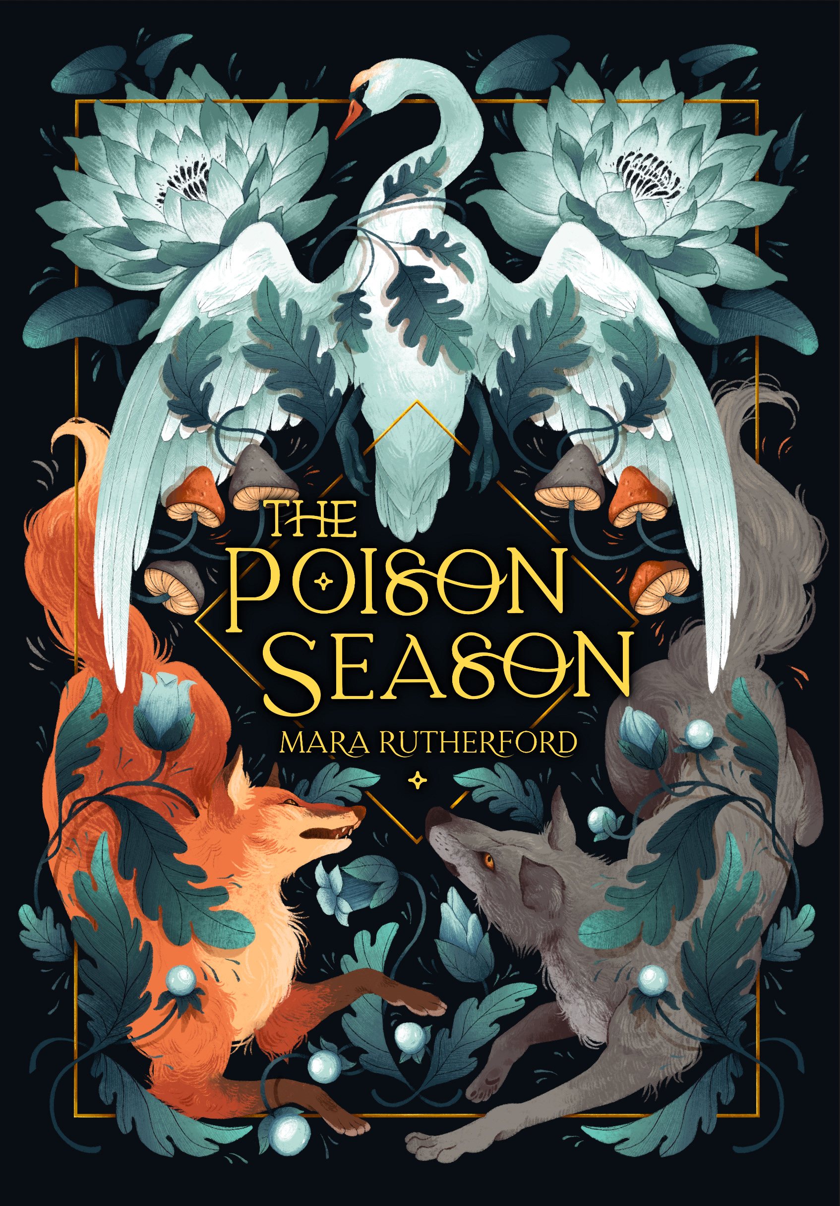 Dustjacket with gold foiling details