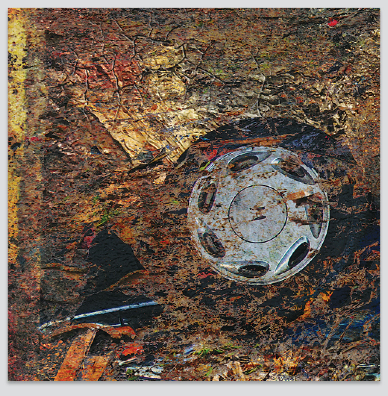 "Debris Flow with Honda" | detail
