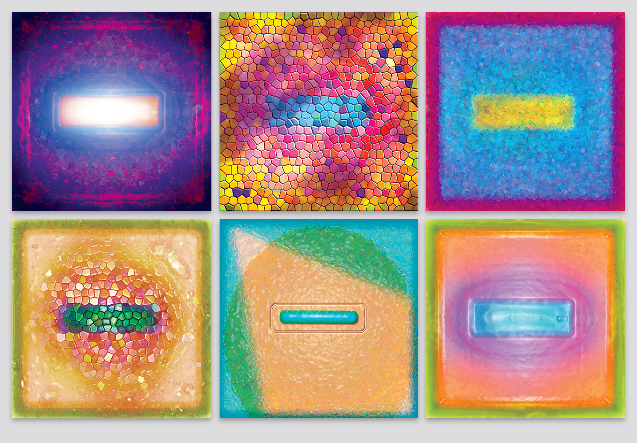 "Glowy Good Thingies" | variations on a theme | ©2015