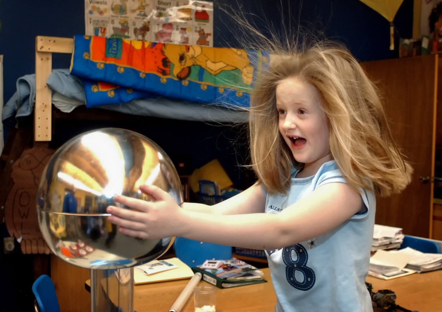 Learning science in school