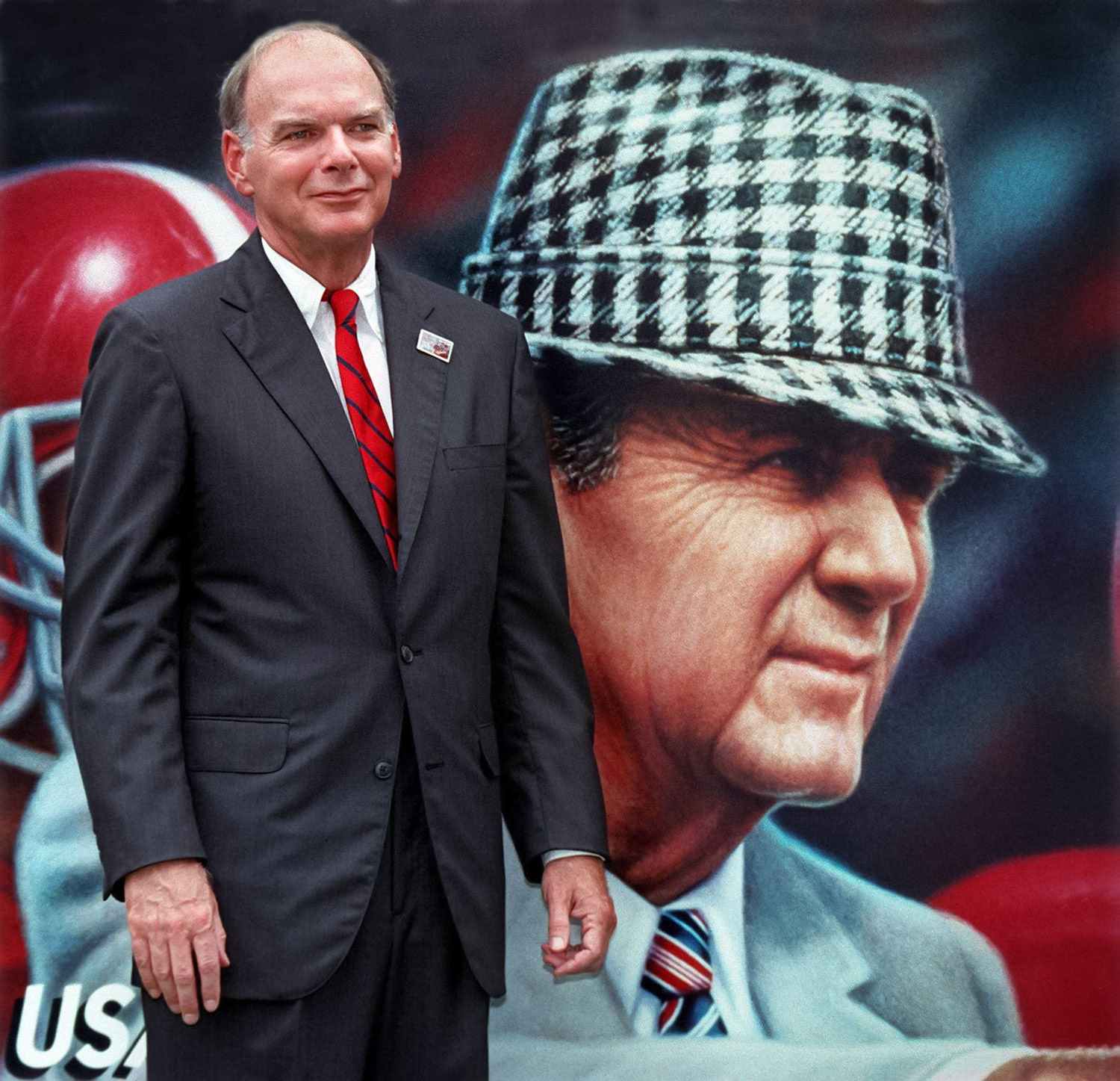 Postage stamp unvailing