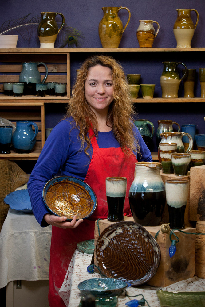 Ceramic artist